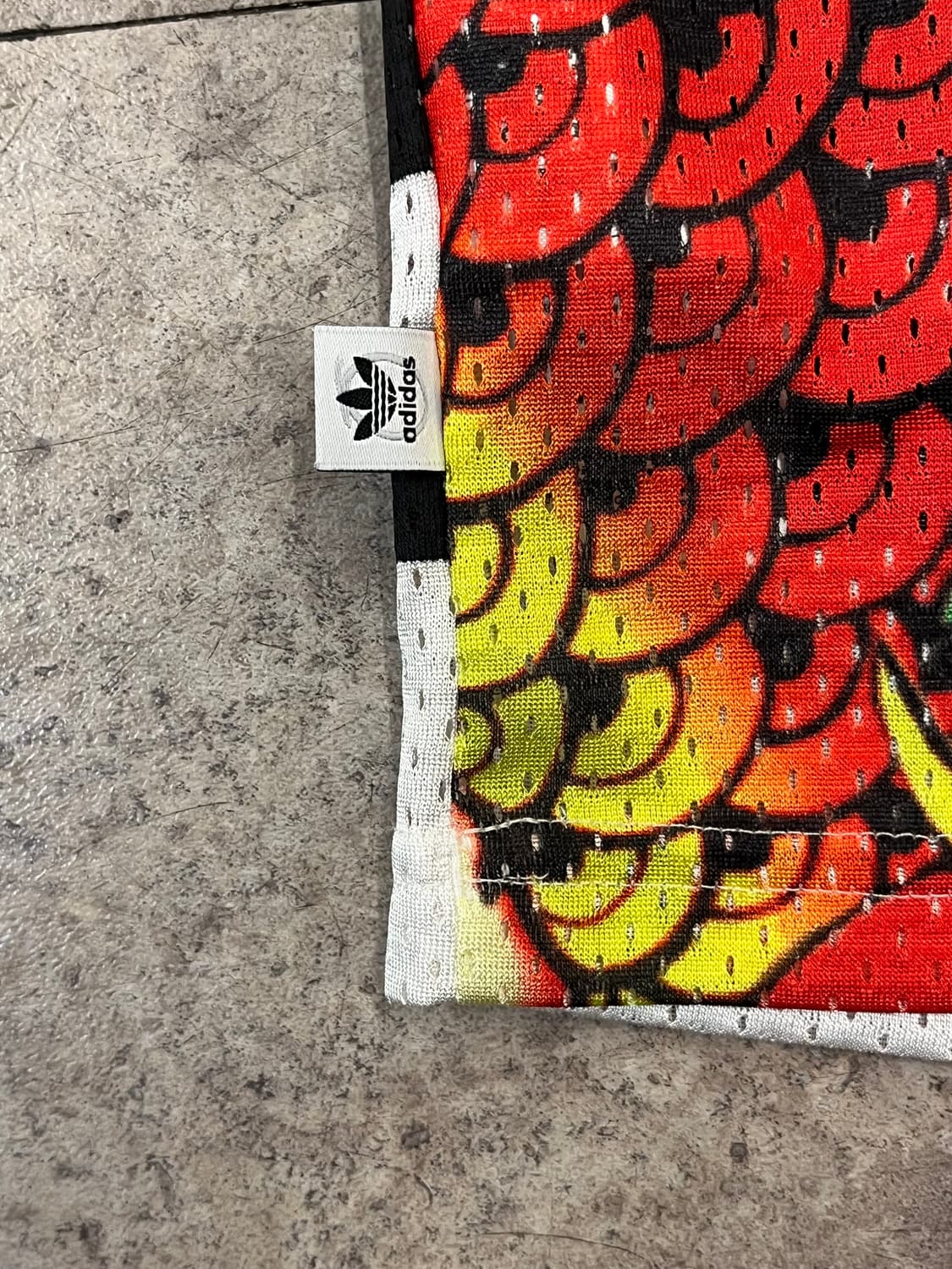 아디다스 리타오라 드래곤 농구 져지 화이트 90 #csz3844 상품이미지9