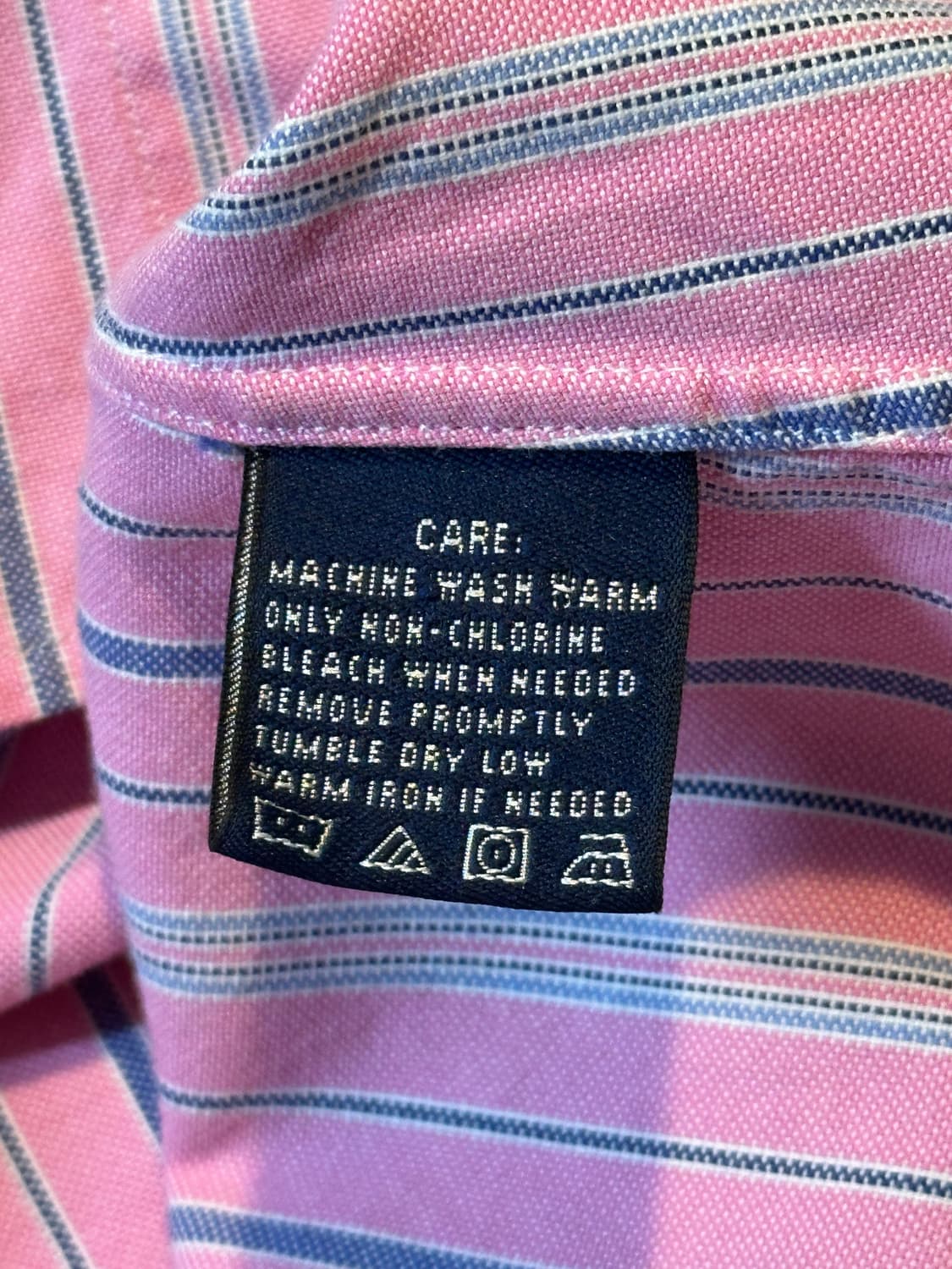 폴로 스포츠 슬림핏 멀티포니 스트라이프 셔츠 핑크 12 상품이미지5