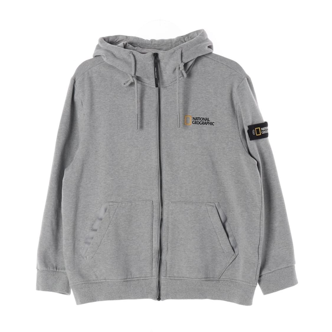 내셔널지오그래픽 시그니처 와펜 후드 집업 XL 상품이미지1