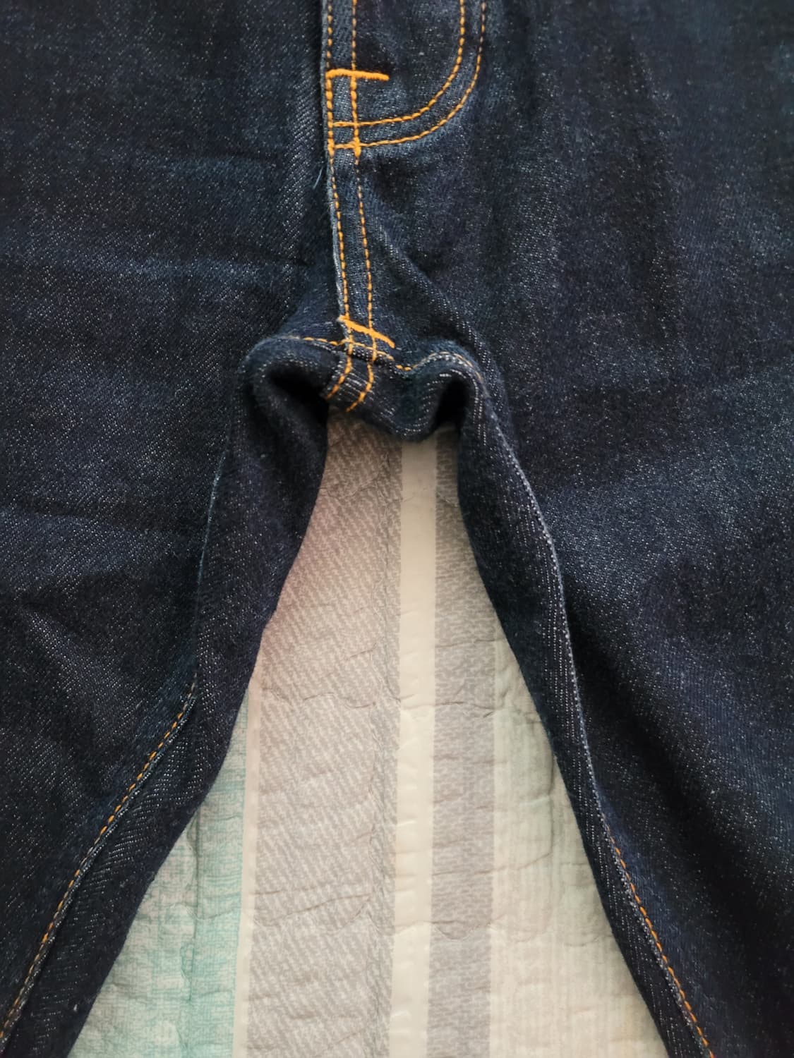 누디진 스트레이트알프 13온스 드라이 진청셀비지 탭33 실31-32사이즈 상품이미지8