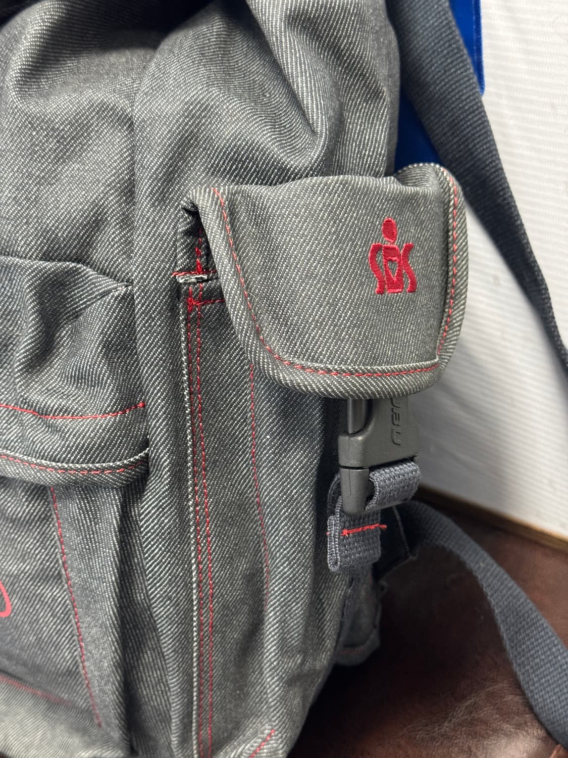 FUBU 후부 올드스쿨 데님 백팩 상품이미지2