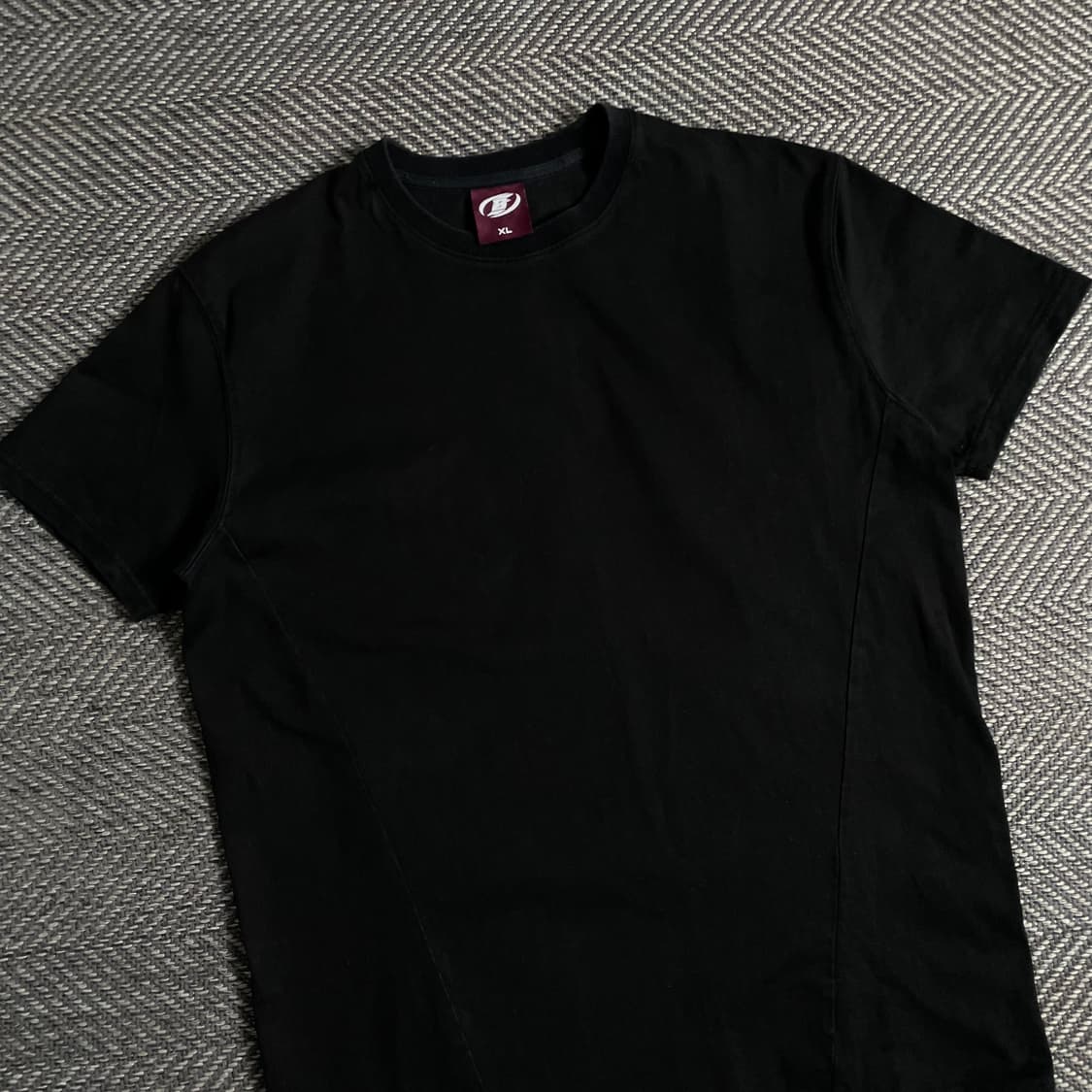 본투윈 머슬핏 블랙 반팔 티셔츠y 3164 상품이미지1