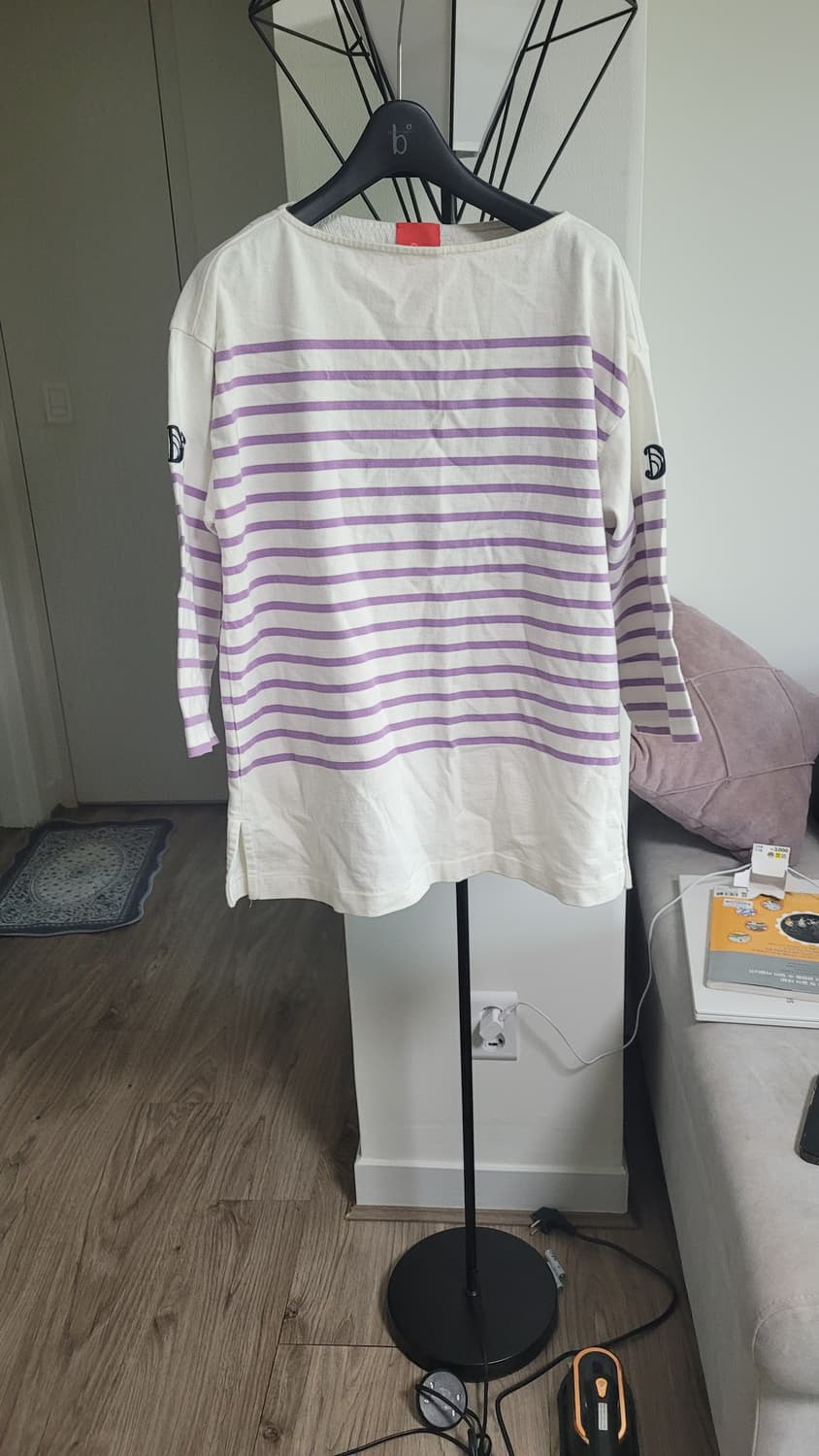 럭키슈에트  입술넥  칠부 면티-Free사이즈 상품이미지7