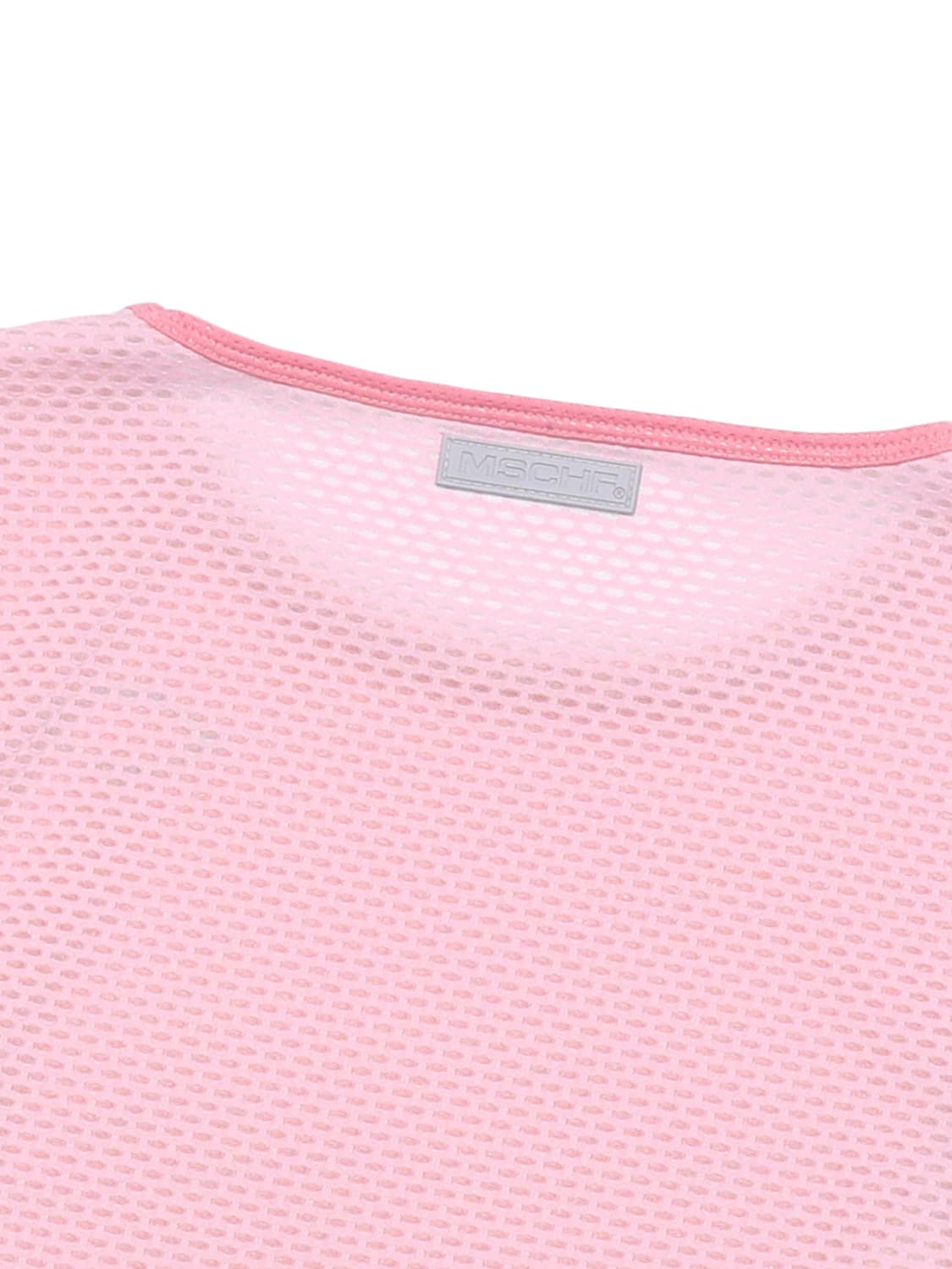 미스치프 FITTED JERSEY TOP-PINK 메쉬 져지탑 핑크 상품이미지5