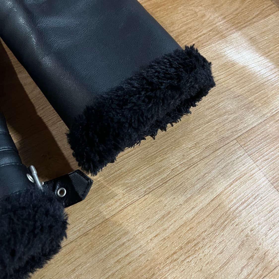 [107] 도프제이슨 비건 무스탕 자켓 상품이미지6