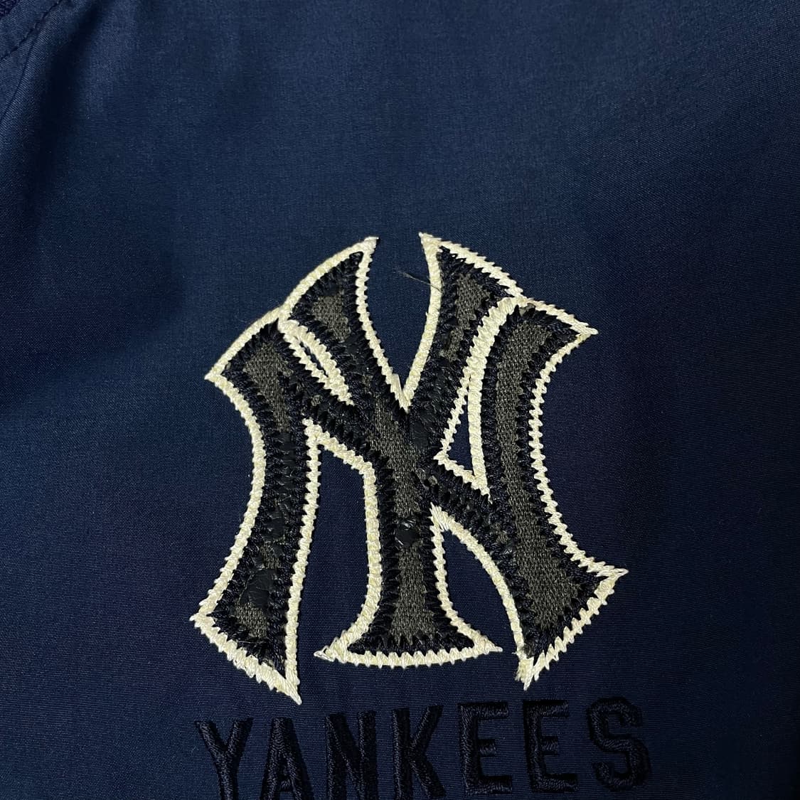 MLB 네이비 로고 블루종 야구점퍼 110 상품이미지7