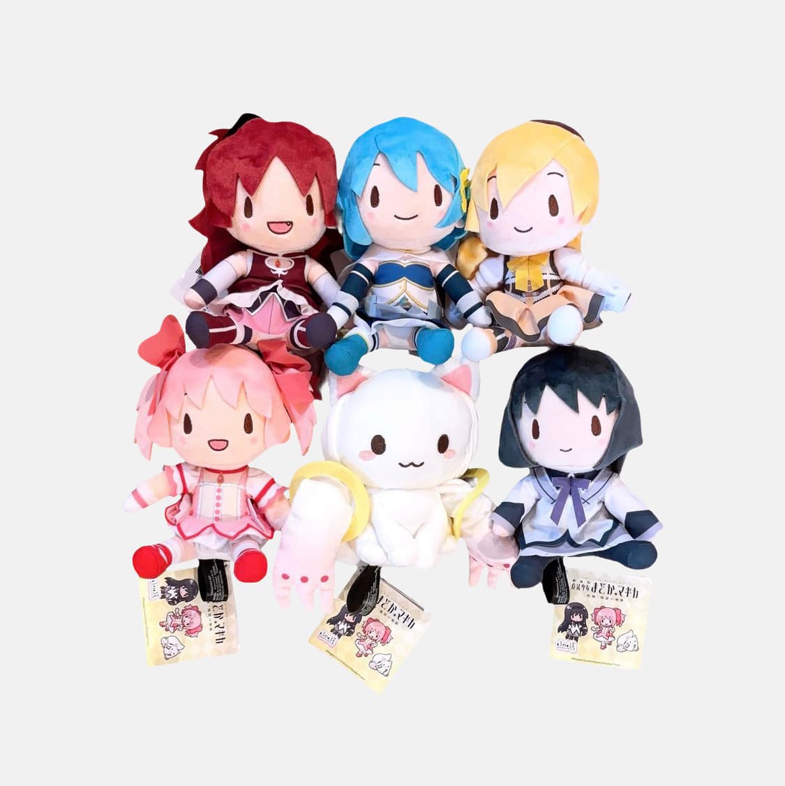 마법소녀 마도카 마기카 인형 6종 마마마 큐베 호무라 사야카 마미 쿄코 상품이미지1