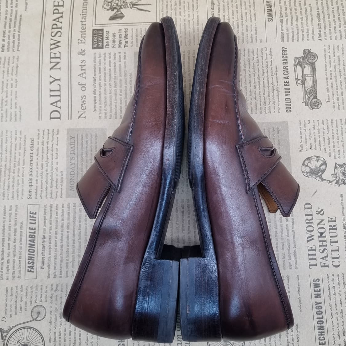 푼크트 PUNKT 수제로퍼 실사이즈260 상품이미지5