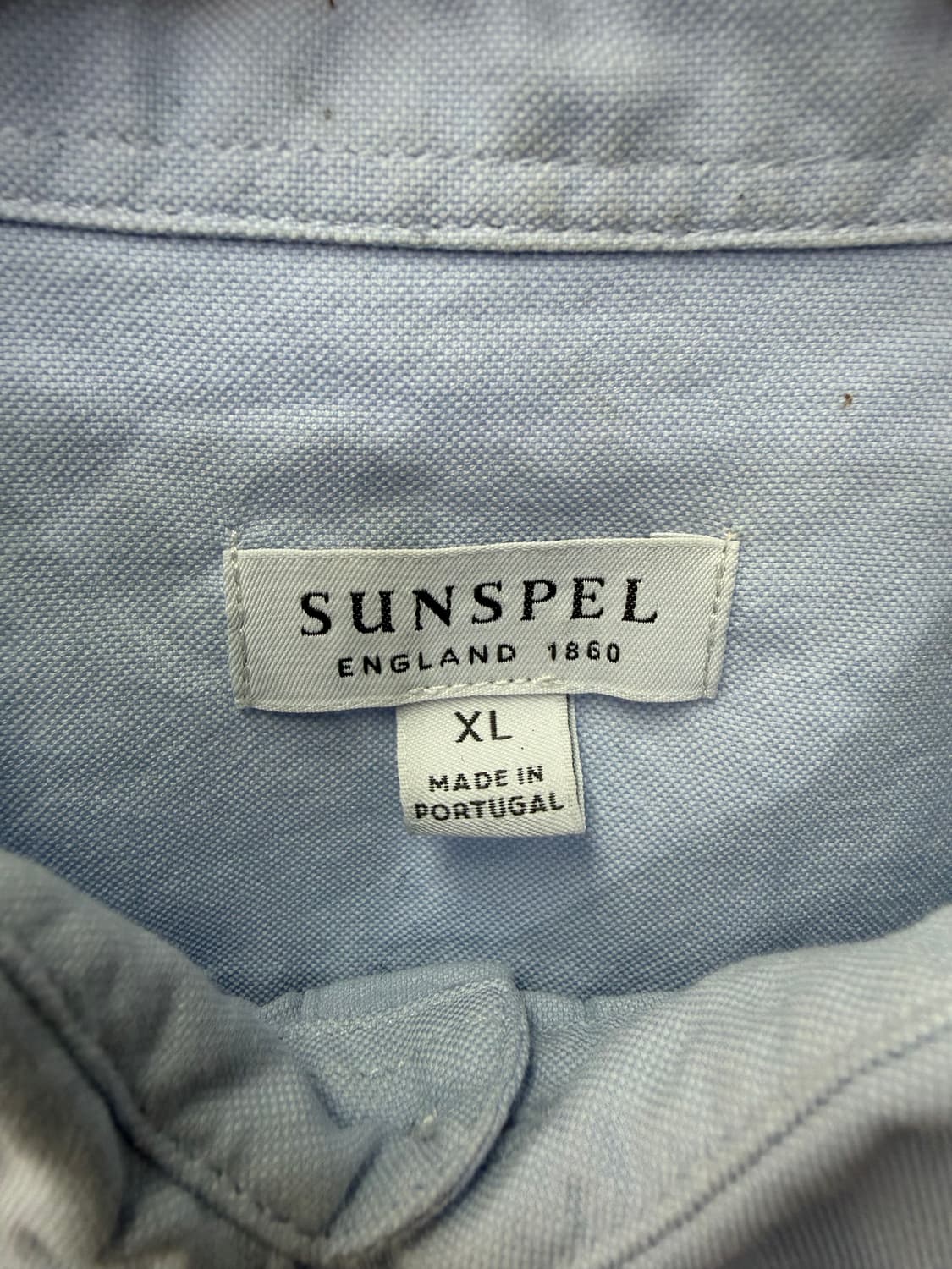 매장판정품) sunspel 선스펠 23ss 남성  셔츠 XL 상품이미지5
