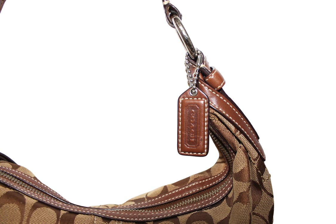2000s COACH 코치 모노그램 호보백 상품이미지6