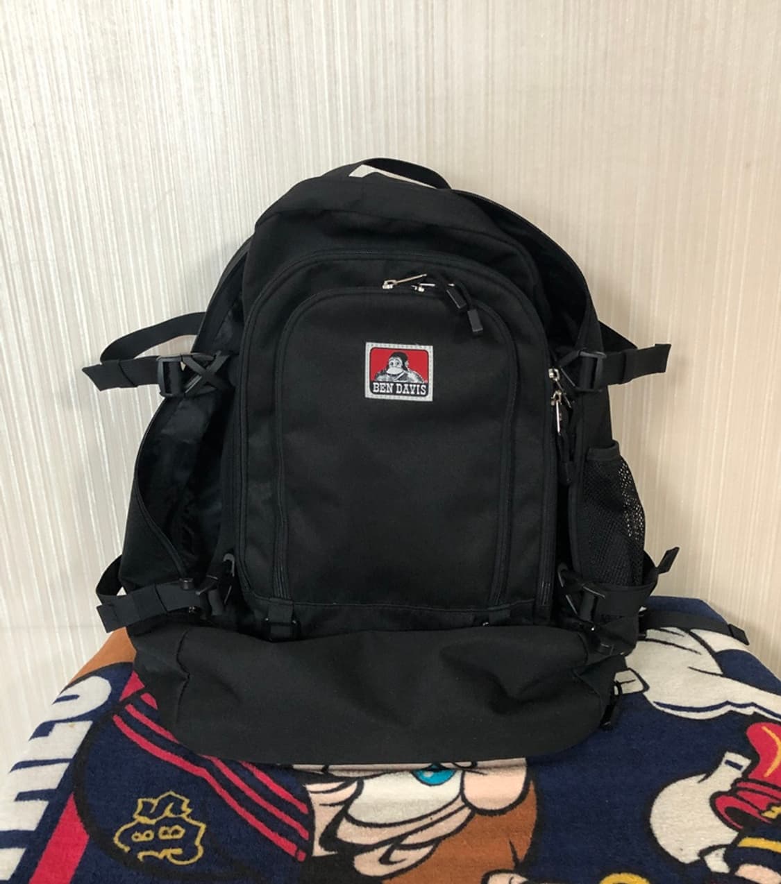 벤 데이비스 오리지널 캠프 백팩 40L 블랙 상품이미지9