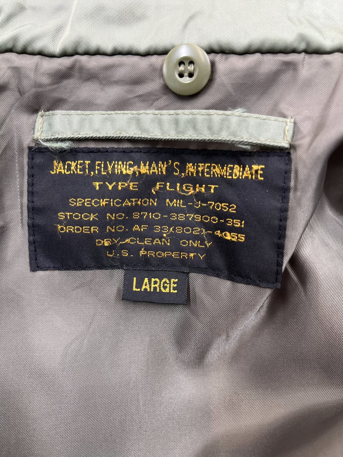 카모랜드 U.S.A.F B-15 플라이트 자켓 상품이미지8