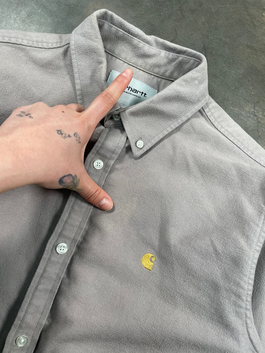 칼하트 wip 옥스퍼드 셔츠 상품이미지2