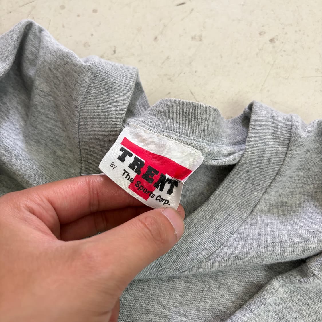 90s CANADA Trent Sport 빈티지 싱글스티치 반팔티 L 상품이미지6