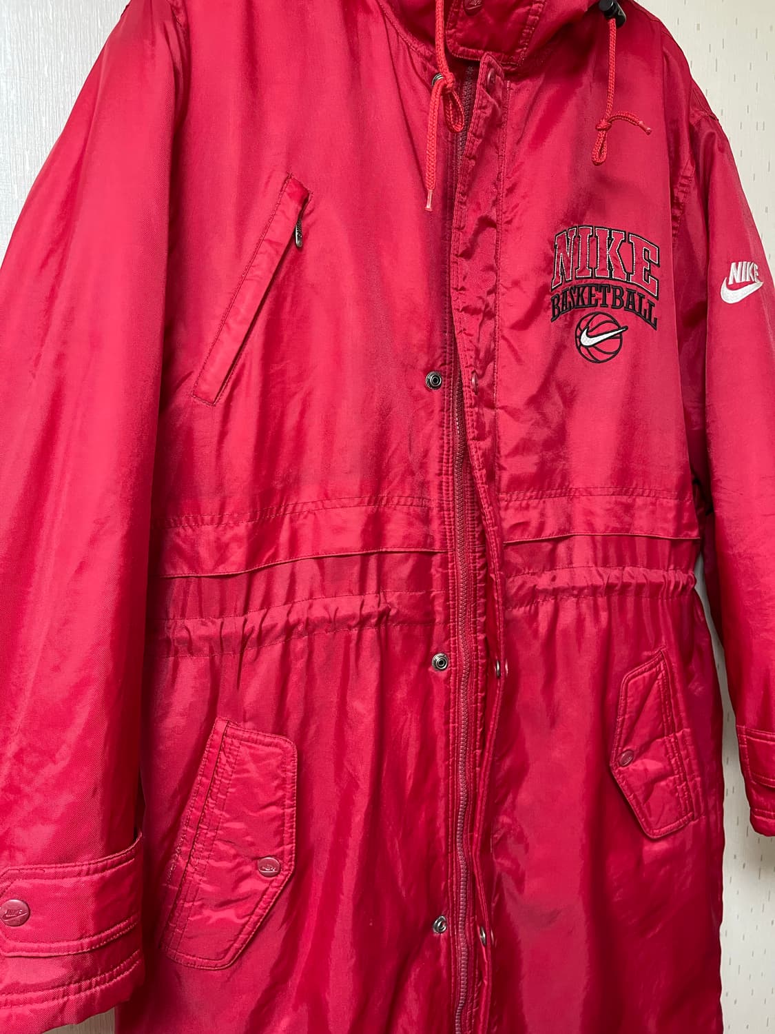 나이키 정품 90'S 올드스쿨 플리스 롱점퍼 100 상품이미지6