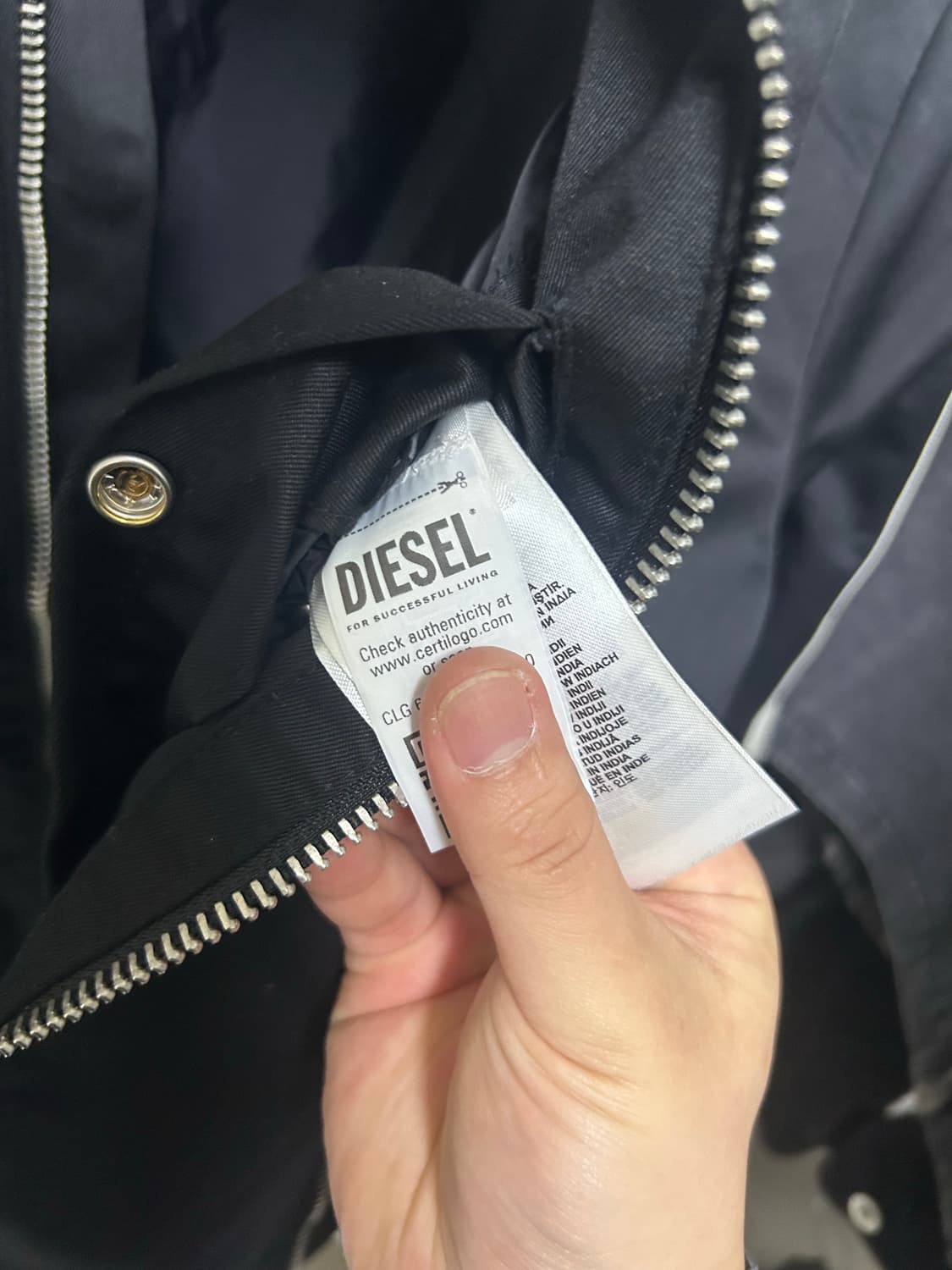 디젤 j베크 라이더 자켓 상품이미지4