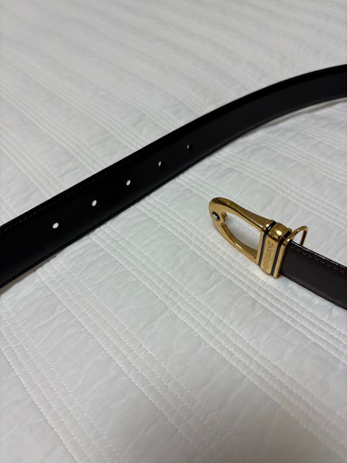 [A급]몽블랑 금장벨트 상품이미지3