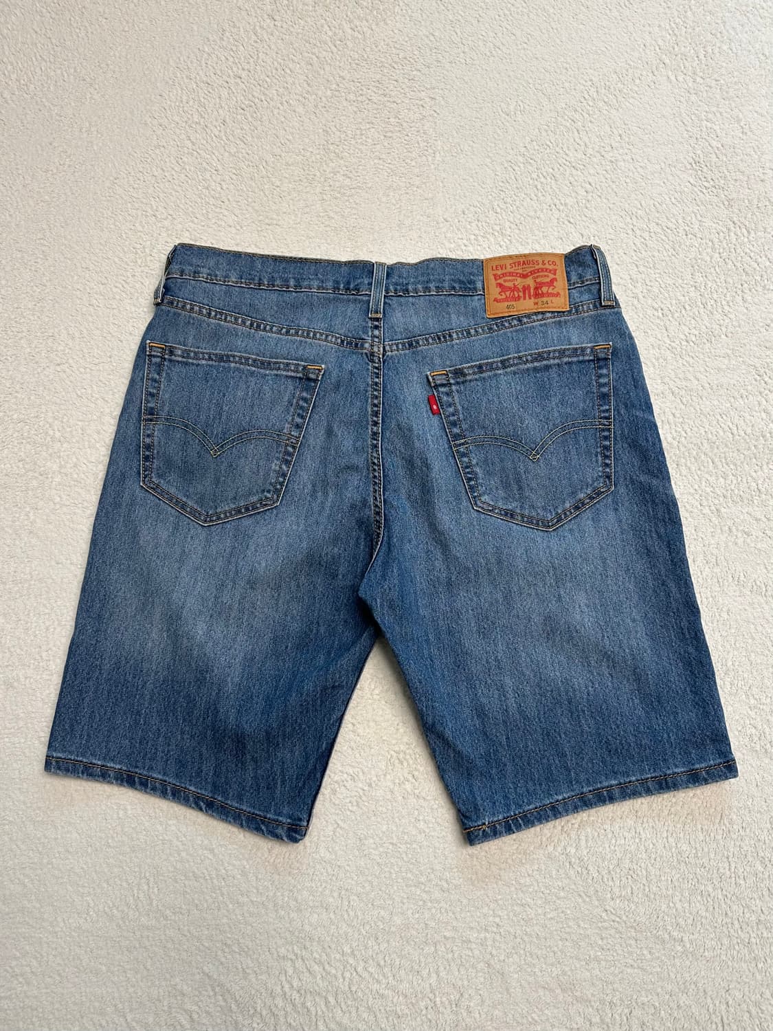리바이스 405 버뮤다 데님팬츠 반바지 상품이미지3