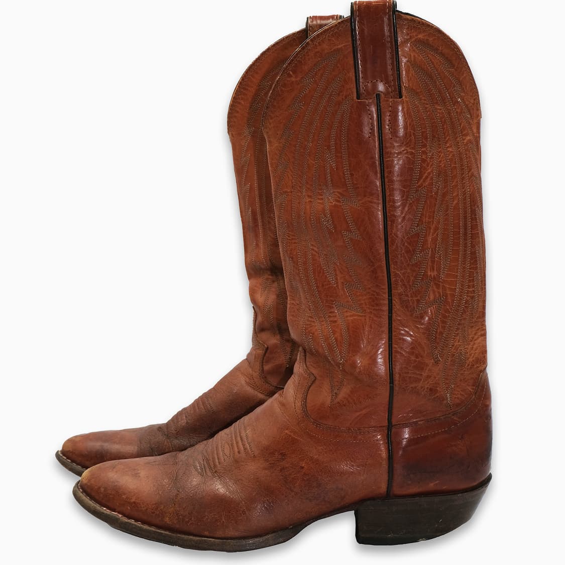 저스틴(Justin) 웨스턴 레더 부츠 9.5D(270-275) BT 상품이미지3