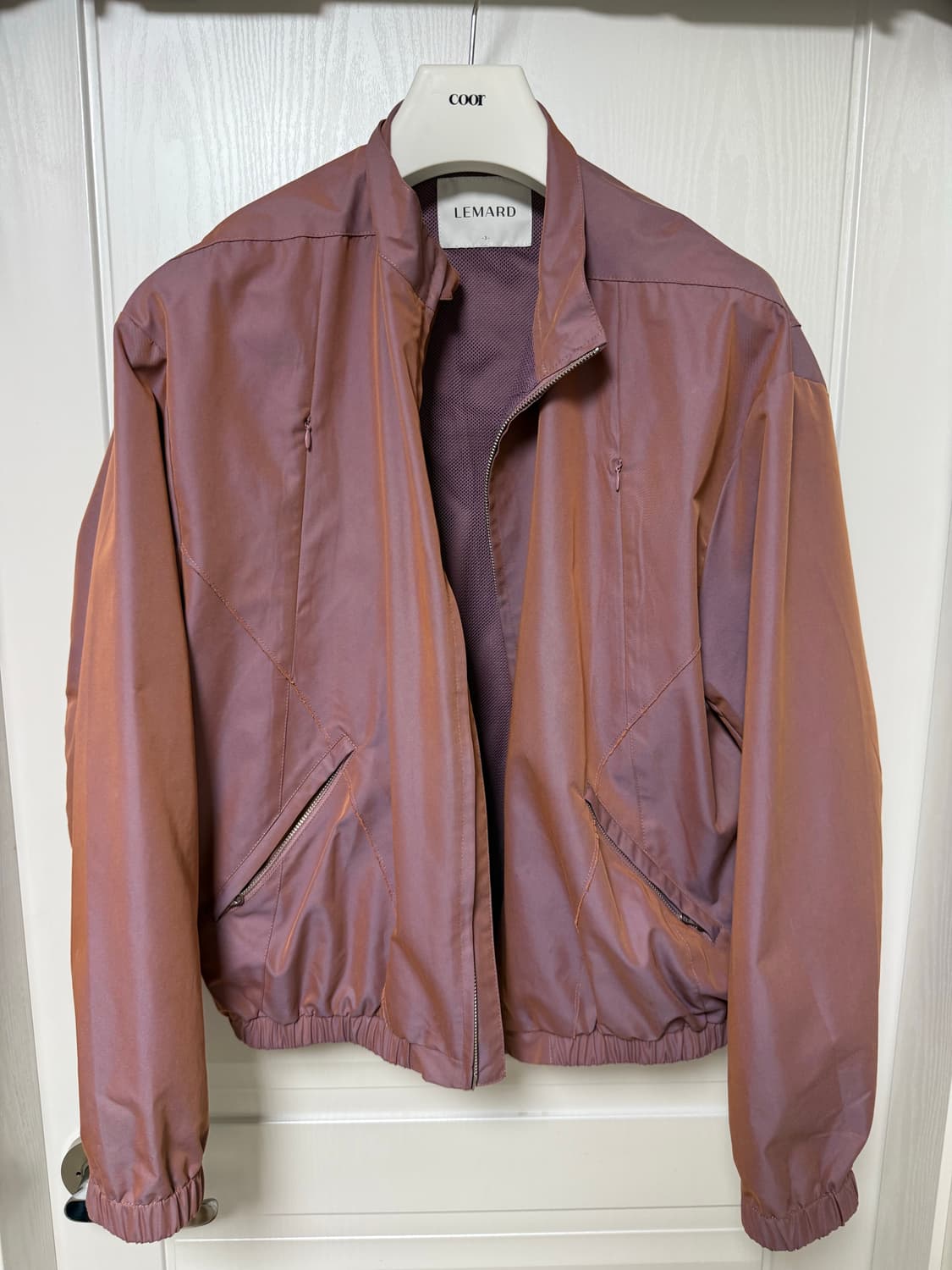 르마드  투톤 로우컷 밴딩 숏 자켓 3사이즈 상품이미지6