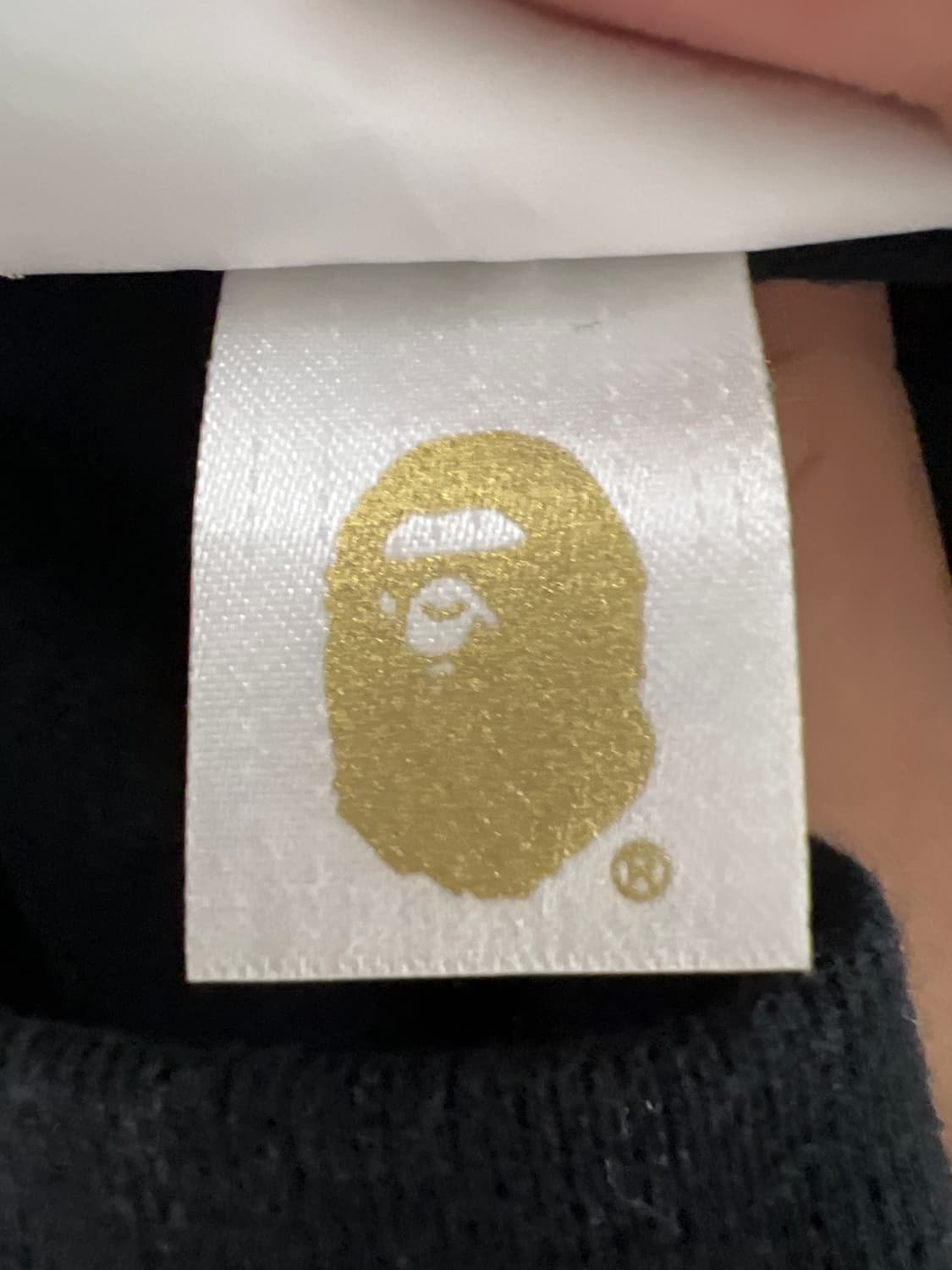 베이프 컬러컬리지 티셔츠 블랙 XL 상품이미지6