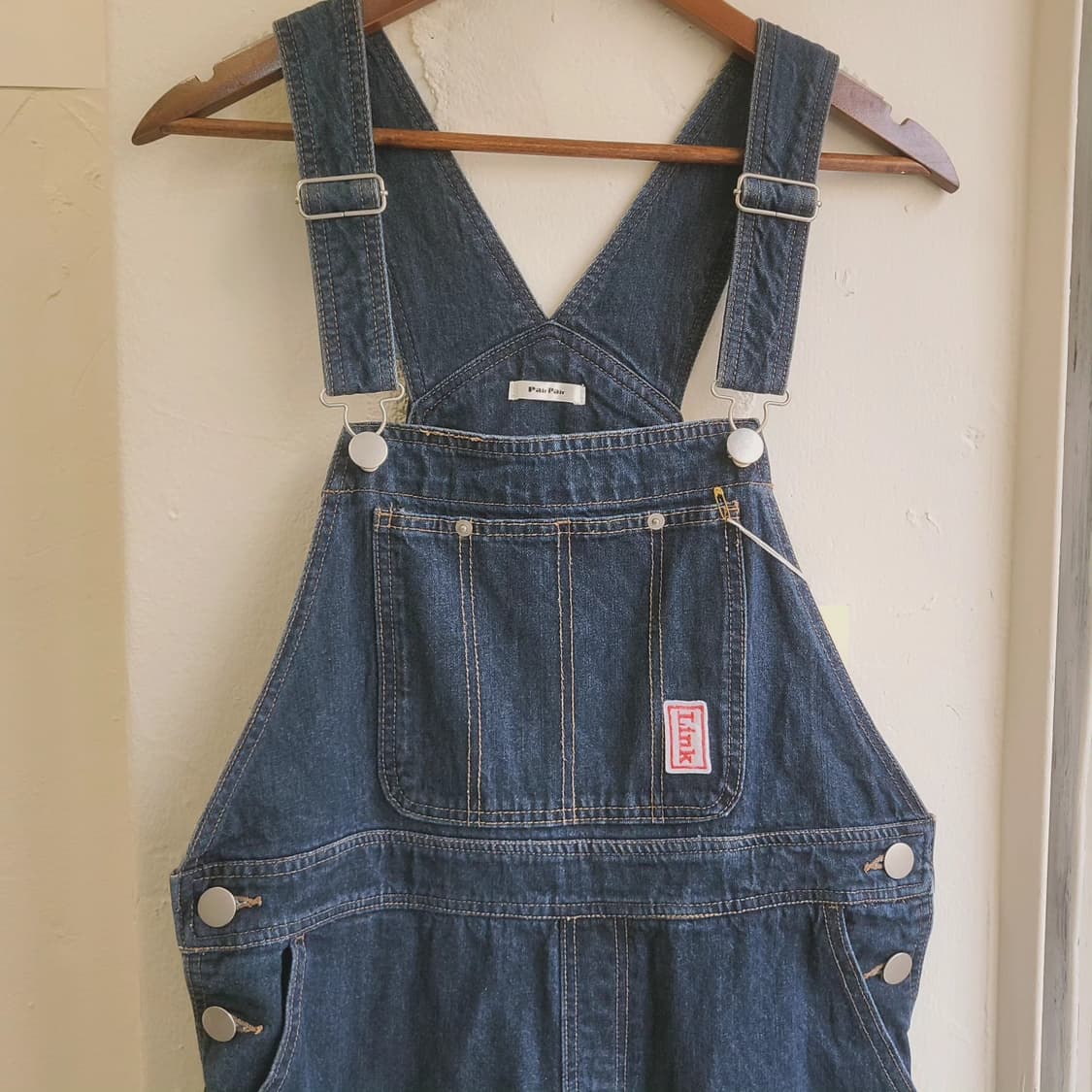 Palepale 진청 오버롤 팬츠 상품이미지3