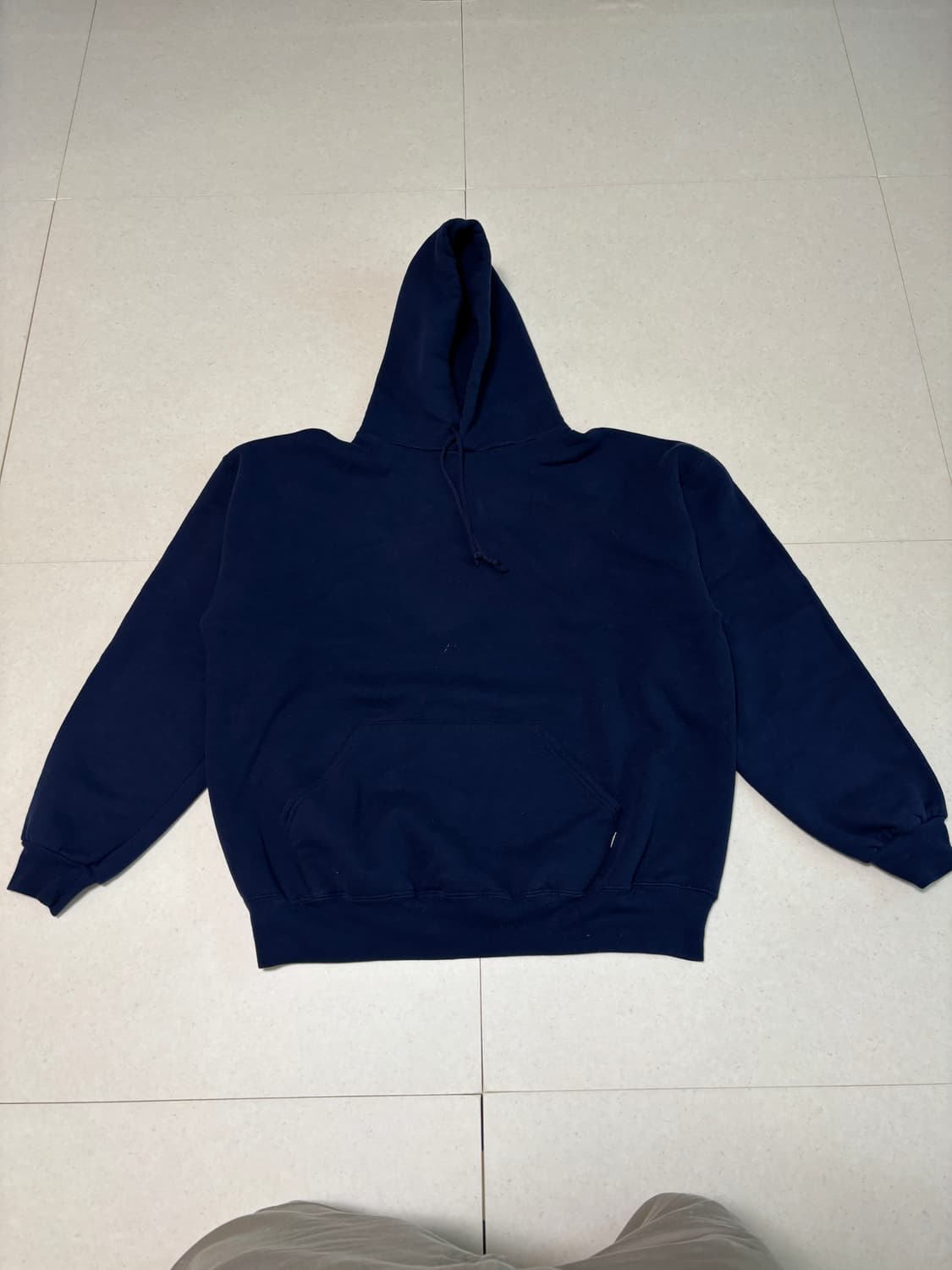 Usa 90s 러셀 애슬레틱 후드 네이비 XL 상품이미지1
