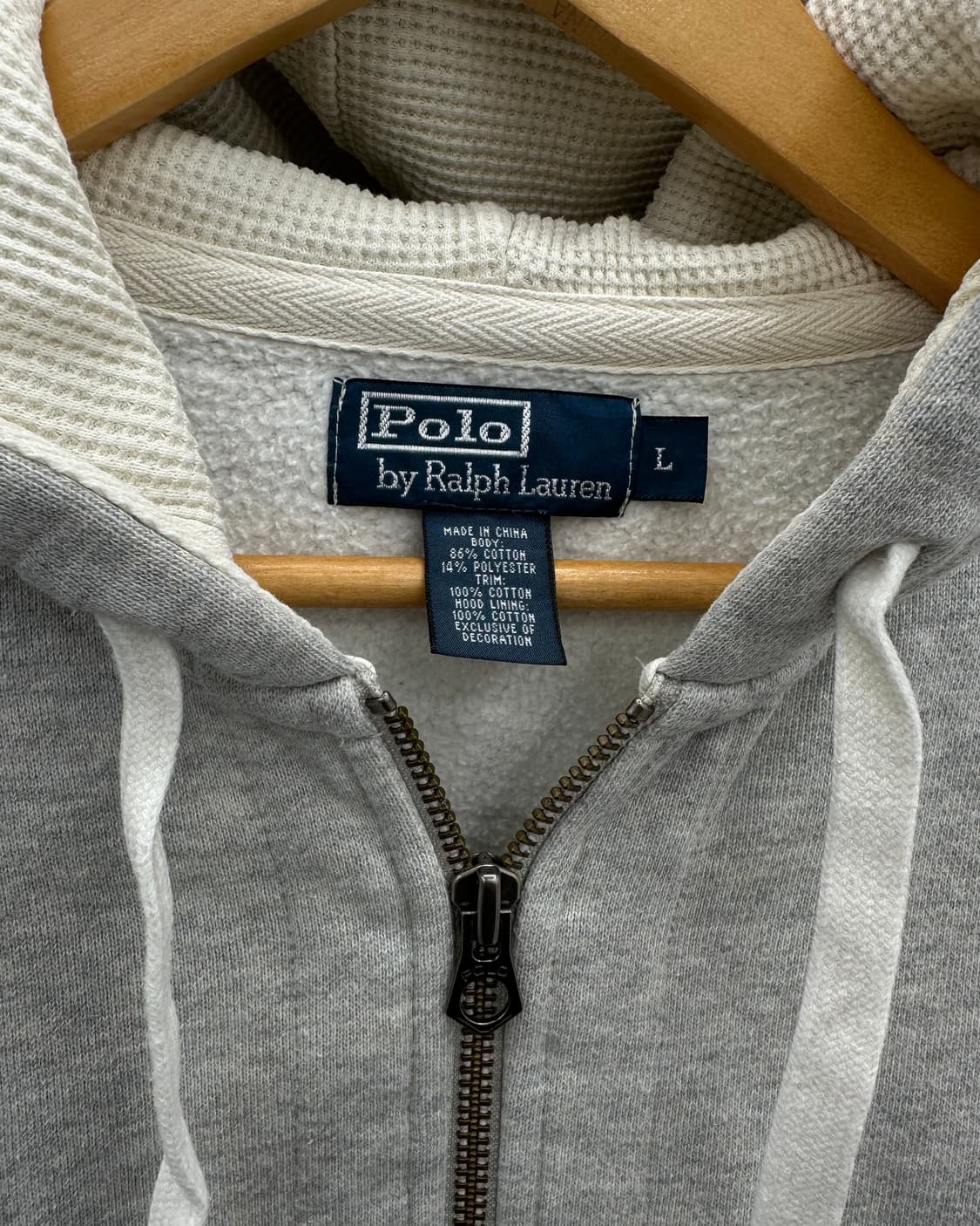 (L)폴로 써멀 후드집업-M1308 상품이미지2