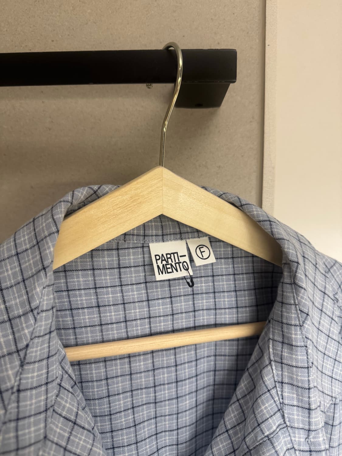 파티멘토 체크 셔츠 상품이미지2