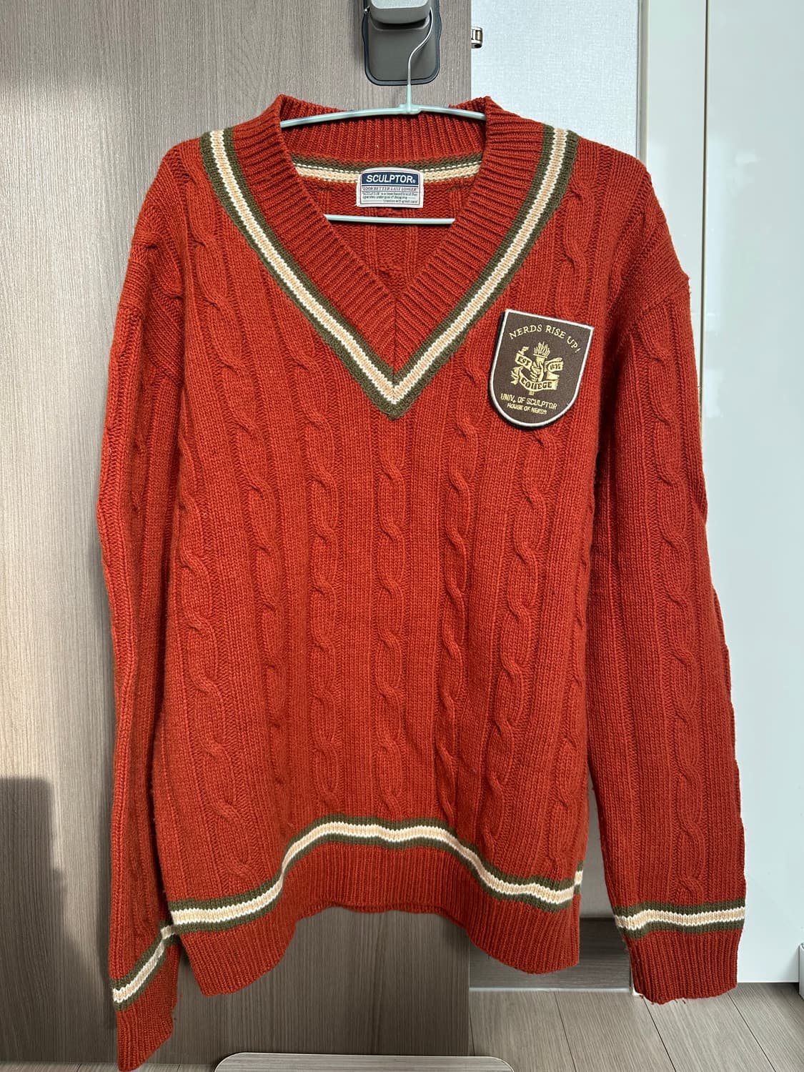 스컬프터 니트 셋업 상품이미지1