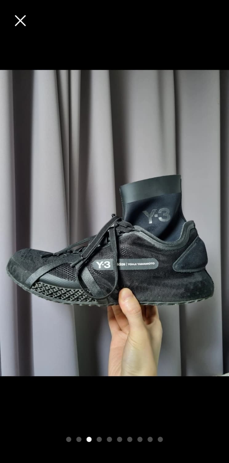 Y-3 요지야마모토 러너 4D LOW 블랙 275 판매Y-3 요지야마모토 상품이미지3