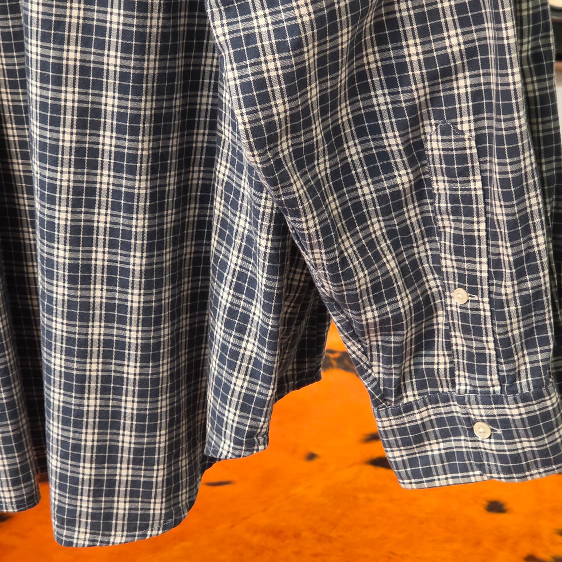 폴로 랄프로렌 네이비 체크 셔츠 상품이미지7