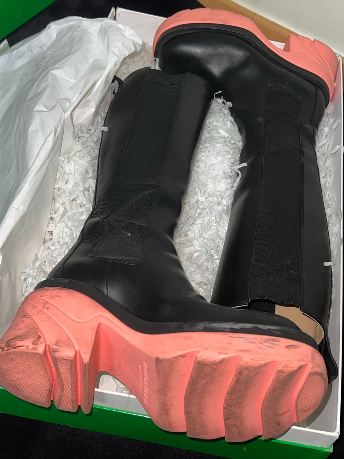 BOTTEGA VENETA 보테가베네타 플래쉬 바이컬러 핑크 38 상품이미지6