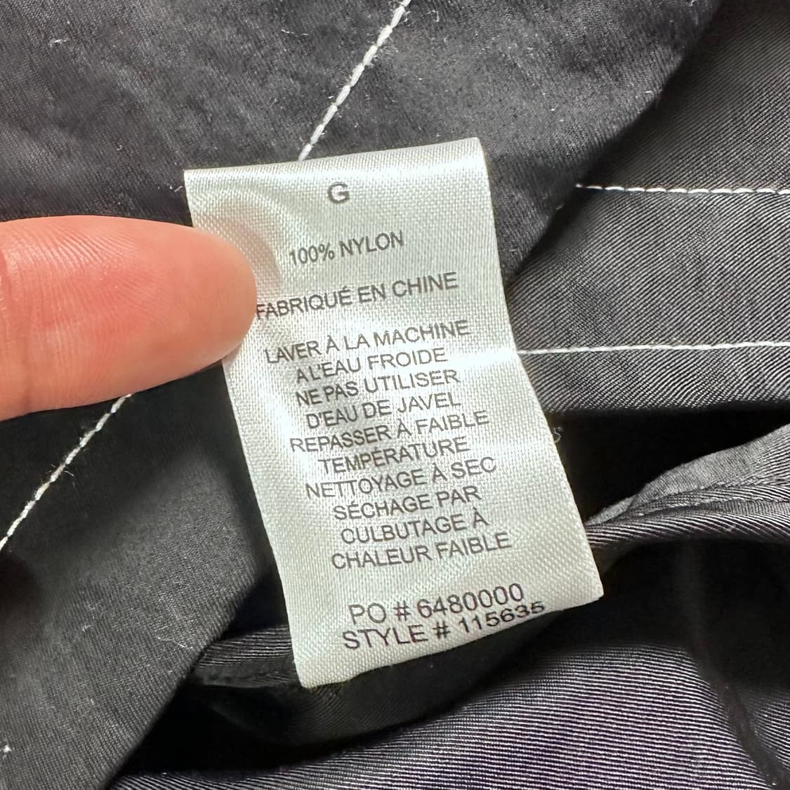 스투시 나일론 스티치 자켓  상품이미지8