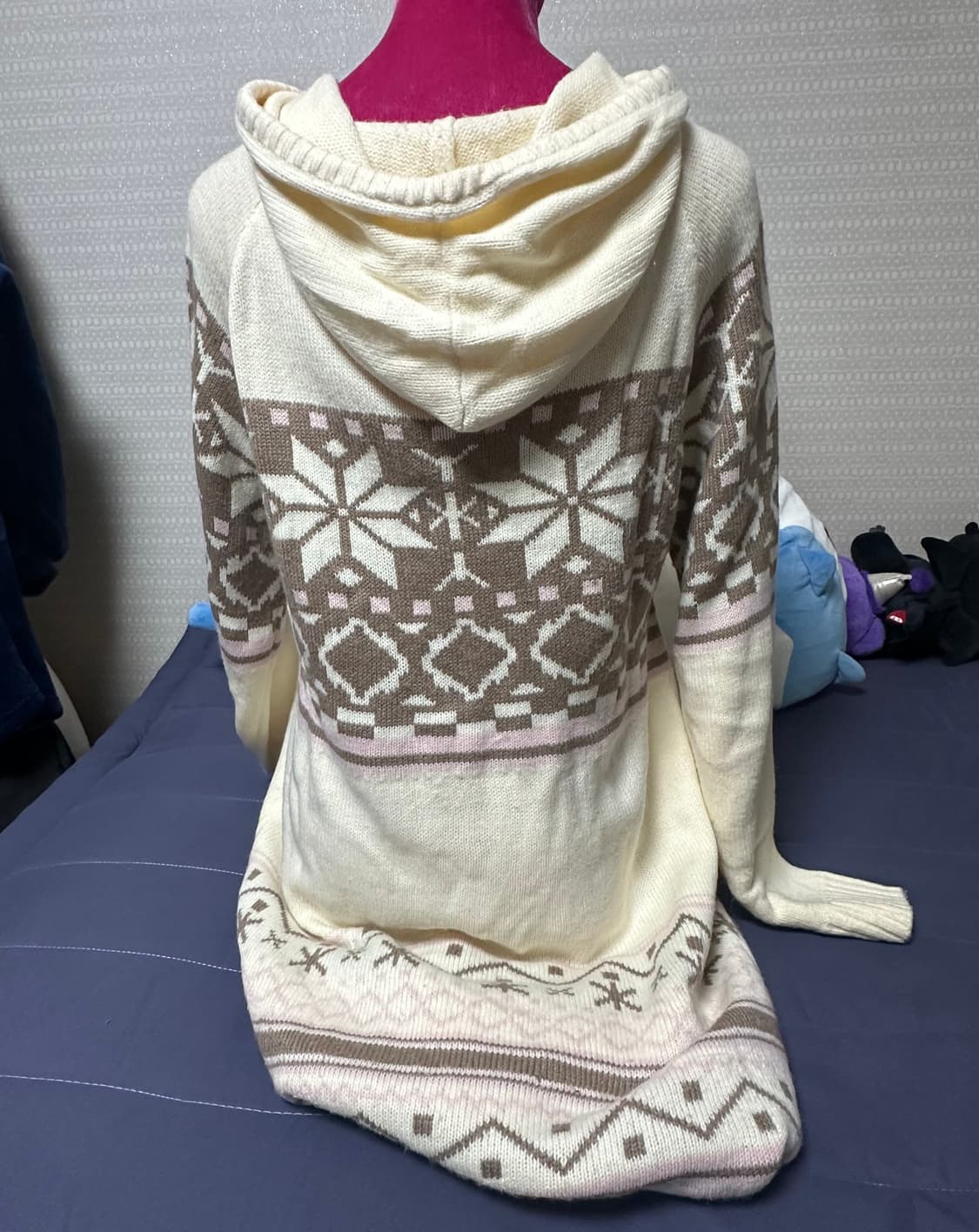 COLZA 콜자 노르딕 원피스니트 상품이미지2