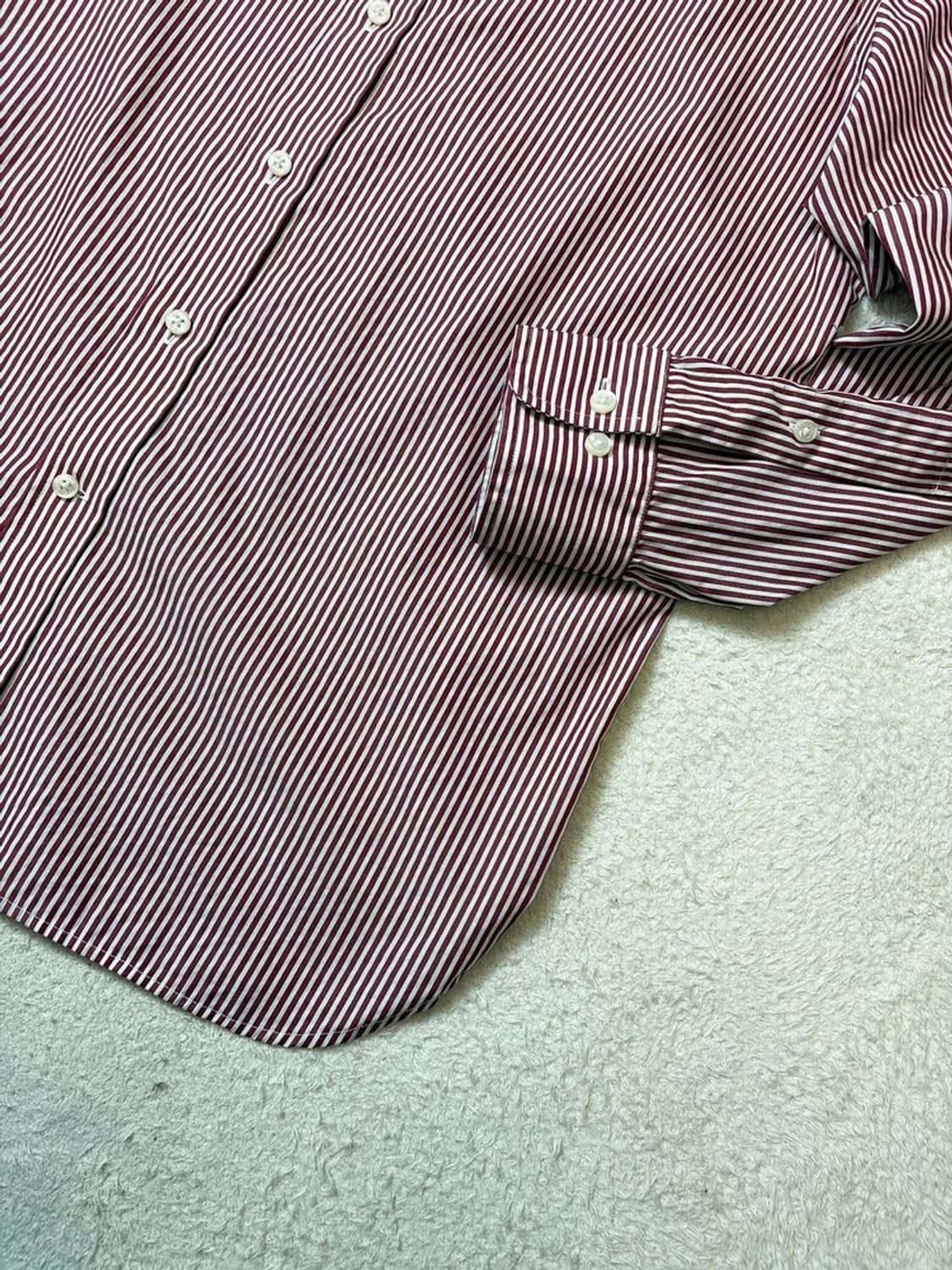 폴로 랄프로렌 큐알 스트라이프 베이직 셔츠 PN6478 상품이미지6