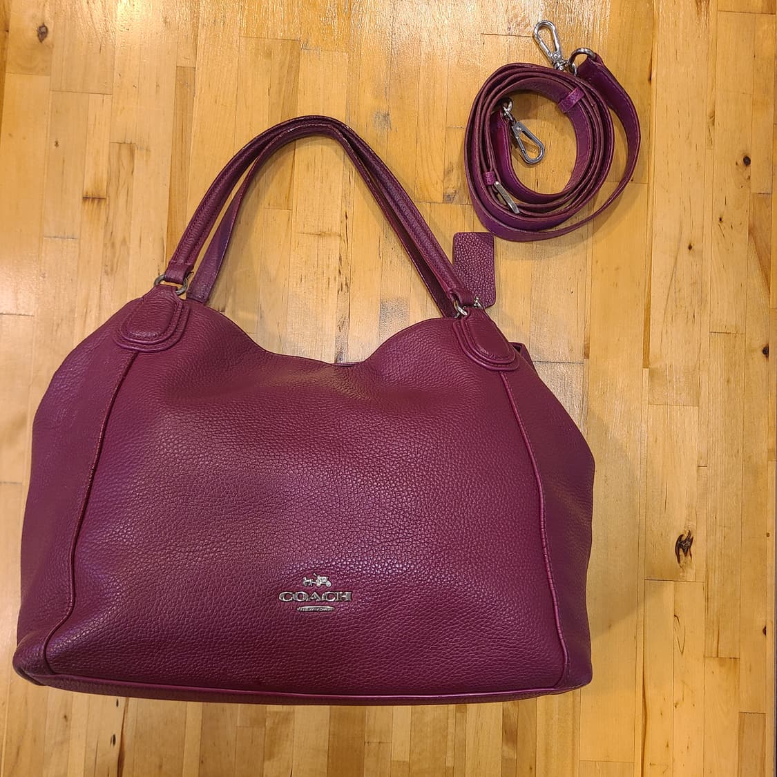 vtg.Coach 에디 31 페블드숄더 상품이미지7