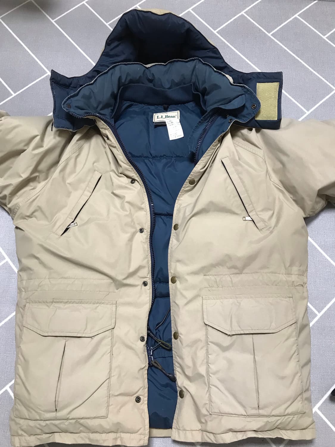 엘엘빈 다운패딩 상품이미지1