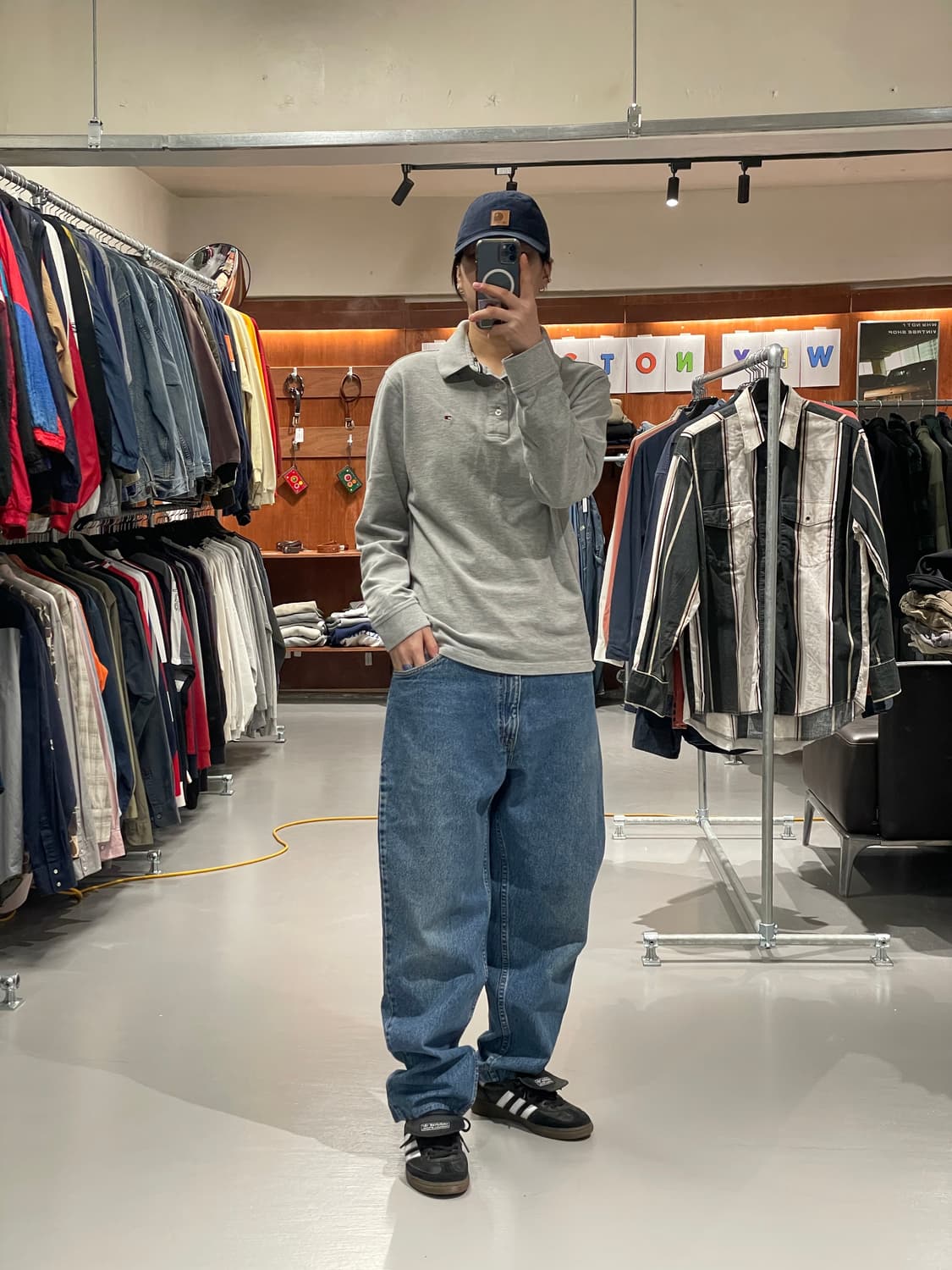 90‘s Levi's 550 오렌지탭 데님 팬츠 상품이미지1