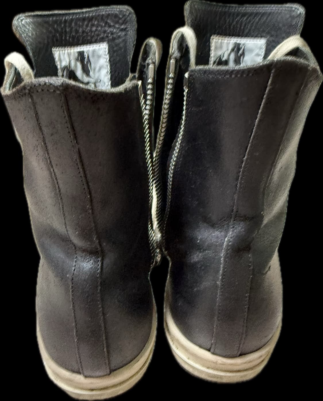 40 릭오웬스 라몬즈 하이 상품이미지3