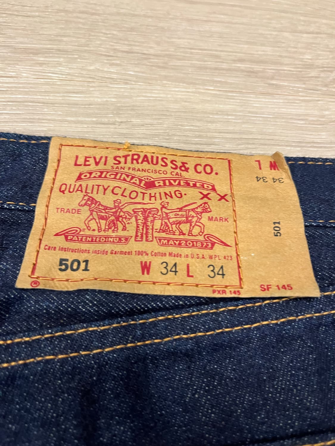 Vintage levis denim 상품이미지7