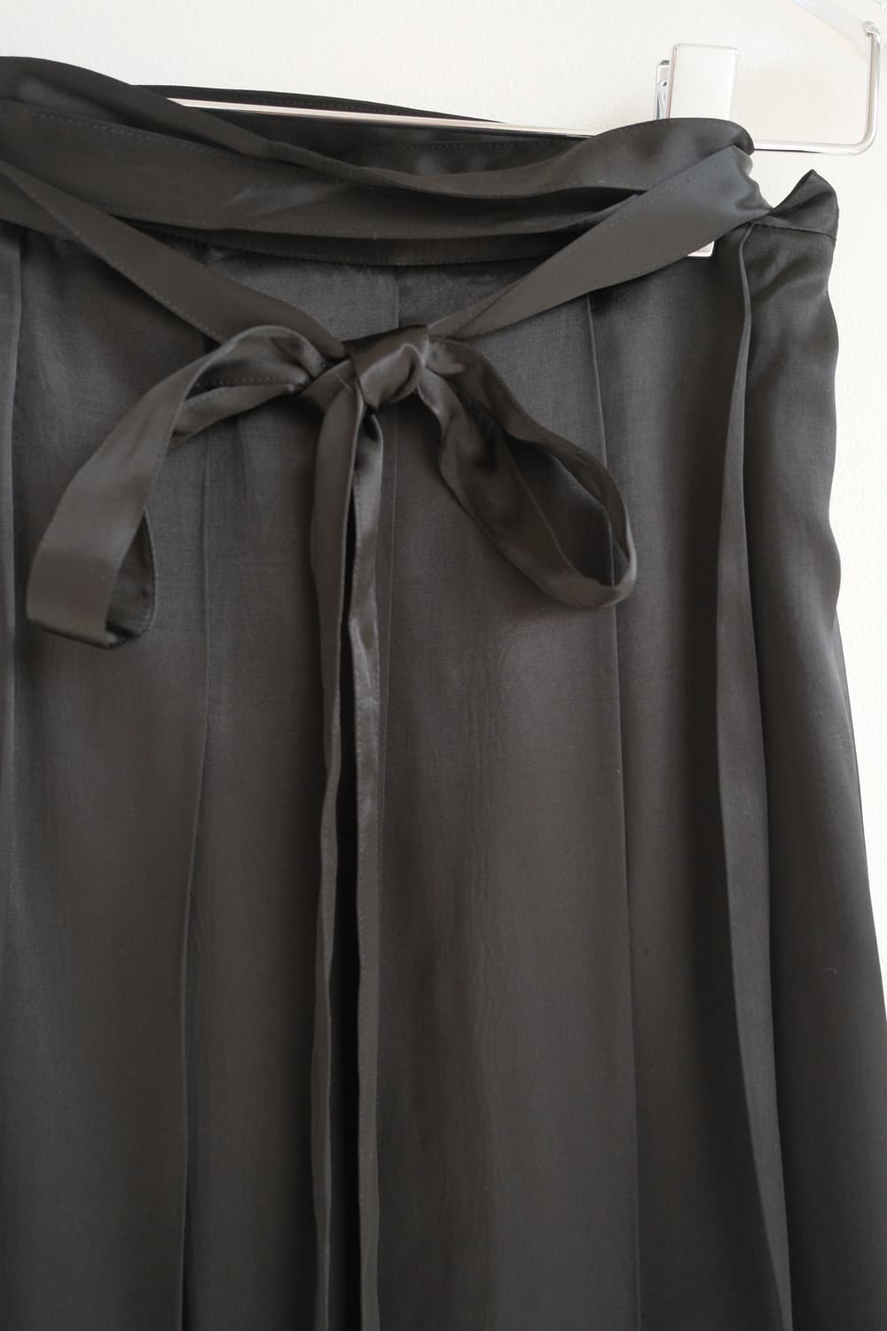 Satin wrap skirt  상품이미지7