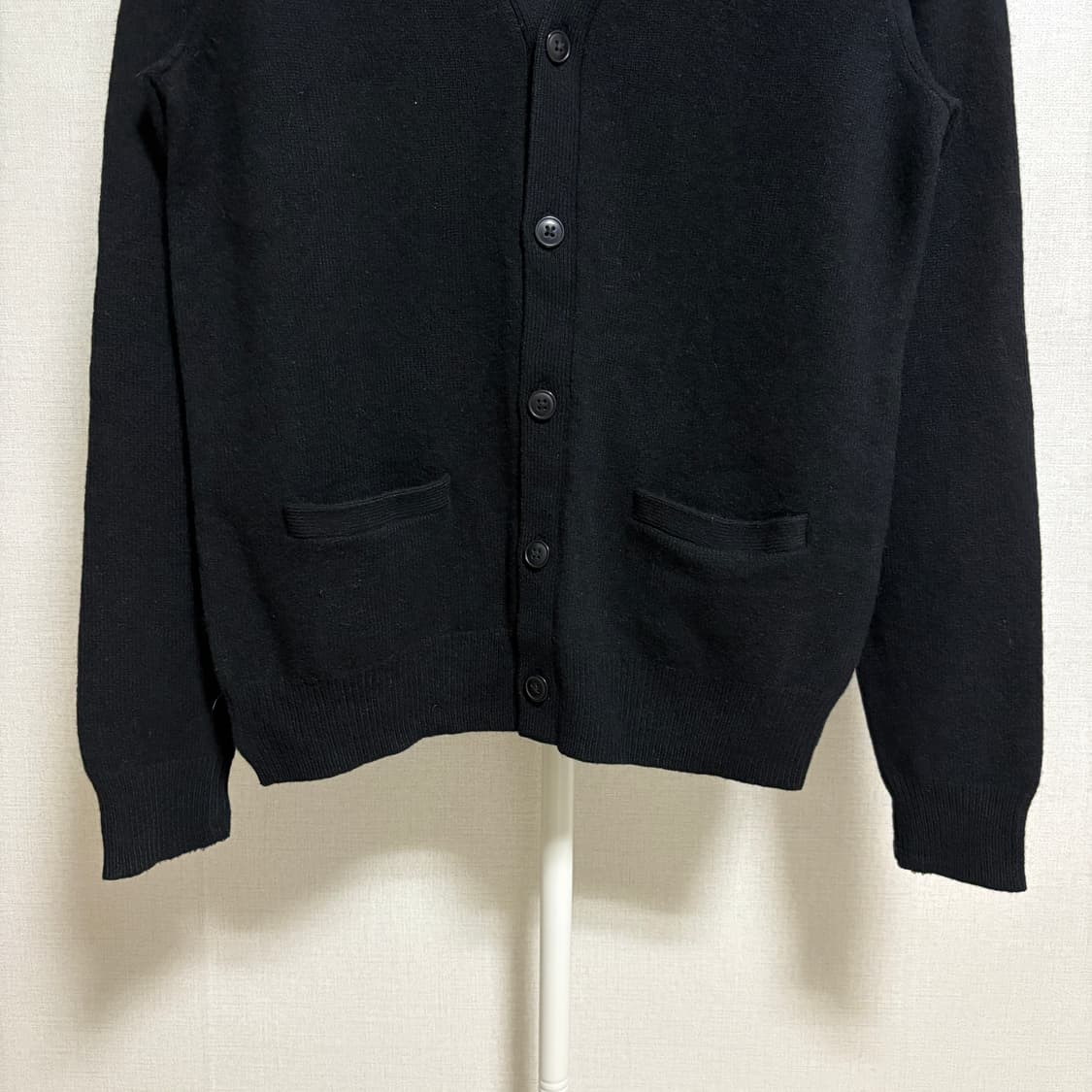 유니클로 램스울 가디건 / 블랙, M 상품이미지3