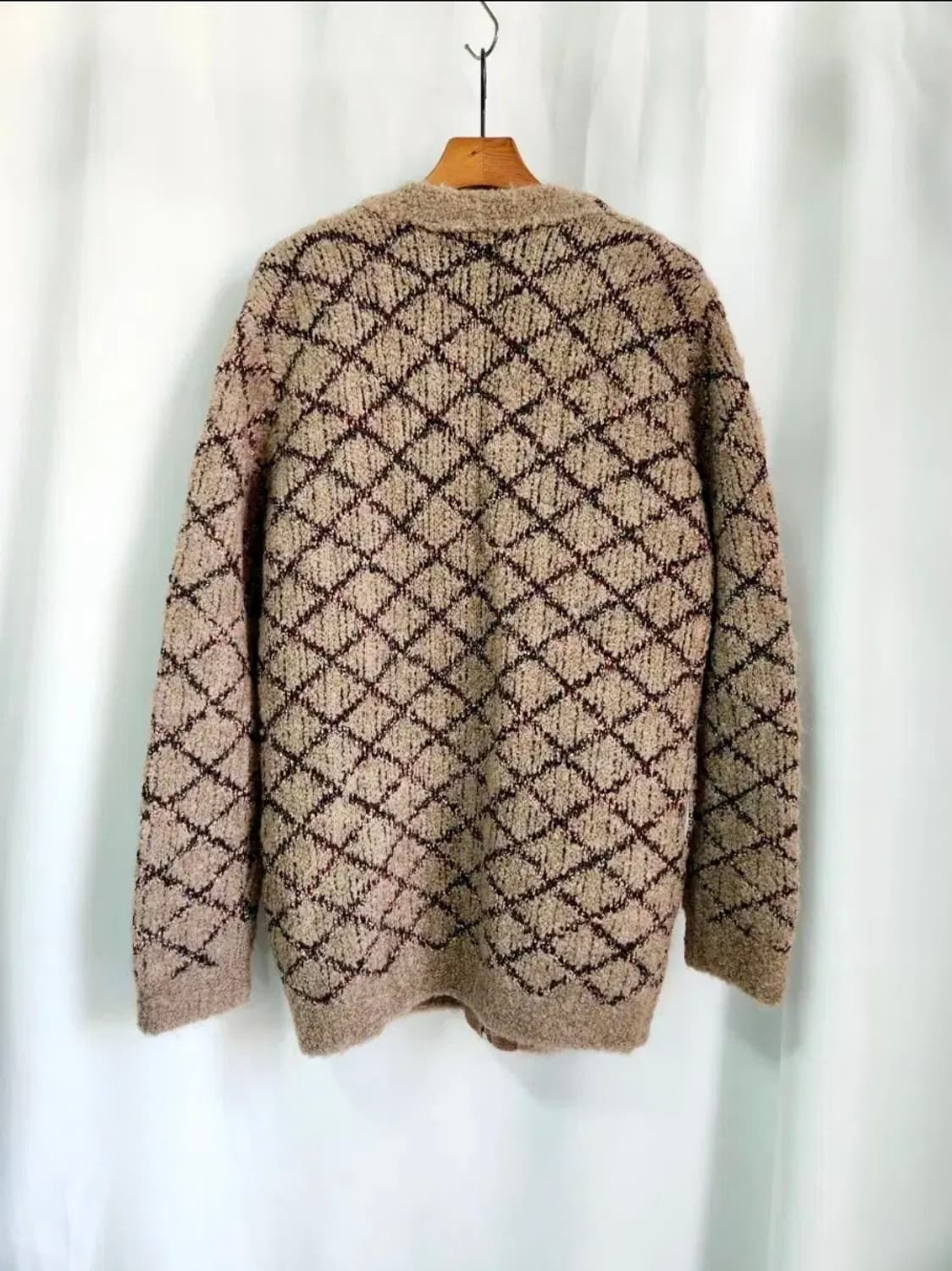 [시스템옴므] 브이넥 니트 가디건 울 캐시미어 블렌딩 집업 95 상품이미지2