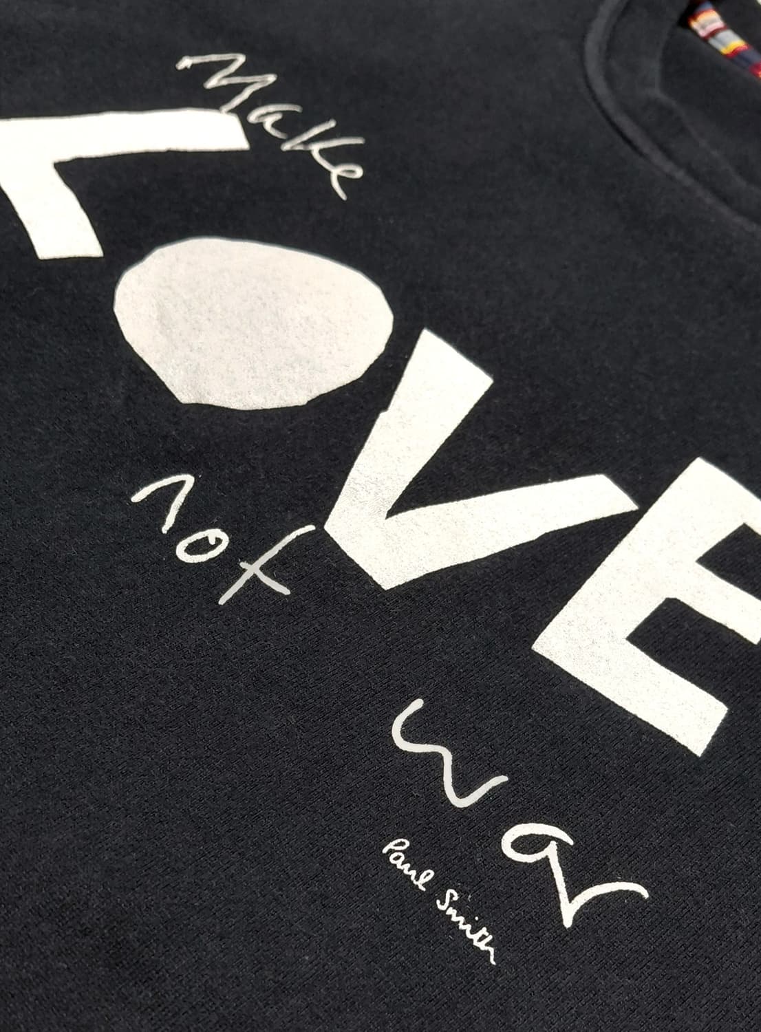 [M] 폴스미스  'Make Love Not War' 그래픽 반팔티셔츠 상품이미지10