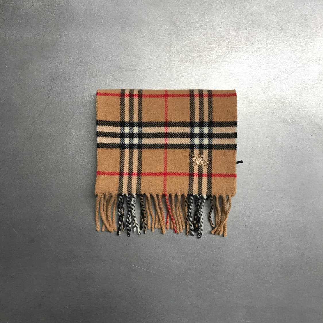 버버리 정품 울/캐시미어 머플러 베이지 상품이미지2