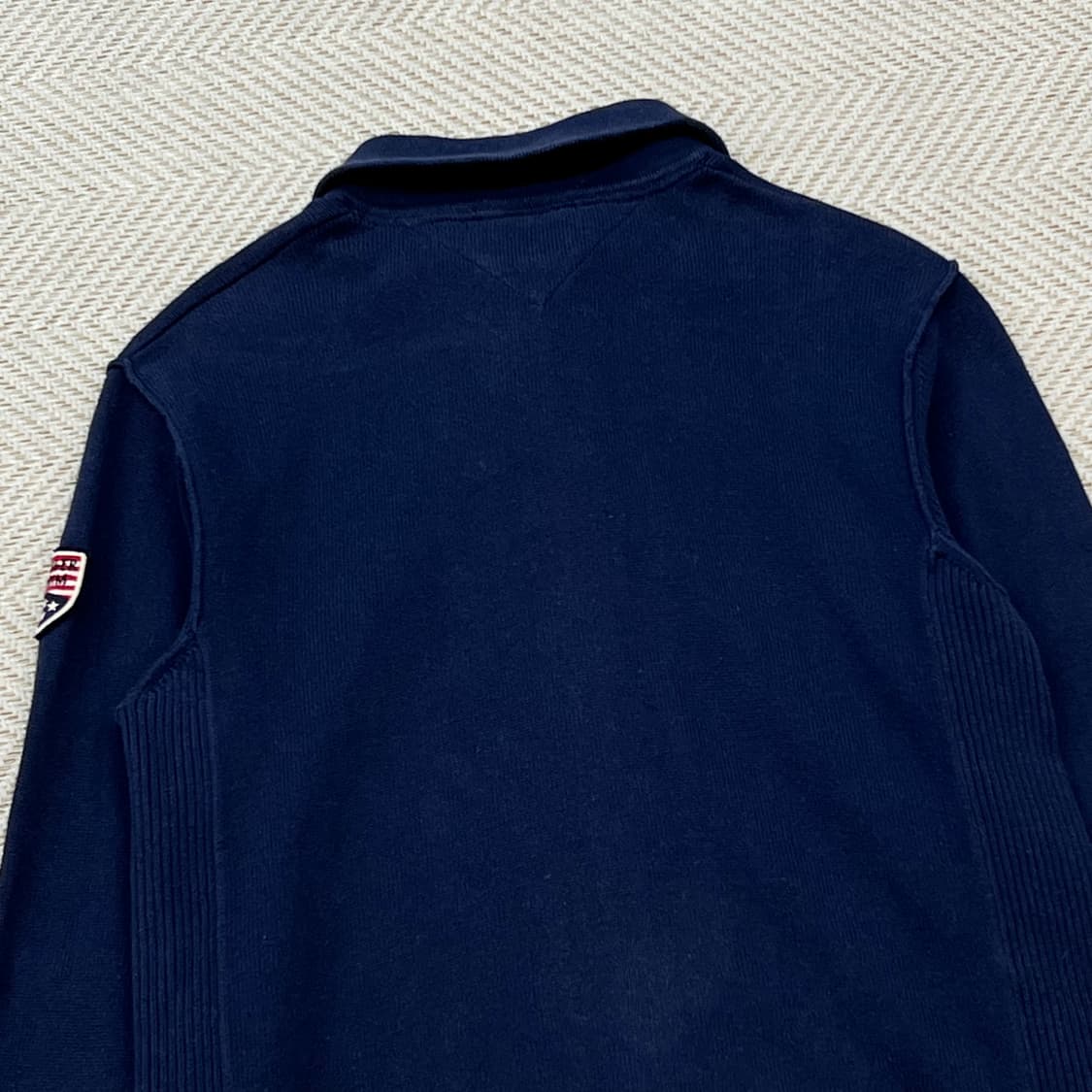 타미힐피거 로고 니트 집업 r3284 상품이미지4