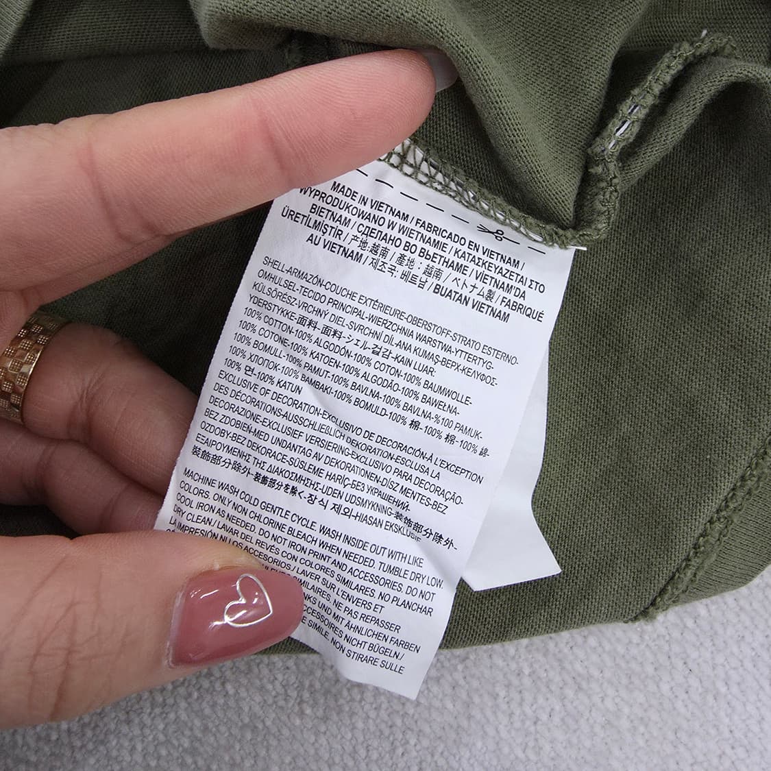 [L] 반스 리버티 오버핏 꽃 프린팅 긴팔티 1230J 상품이미지4