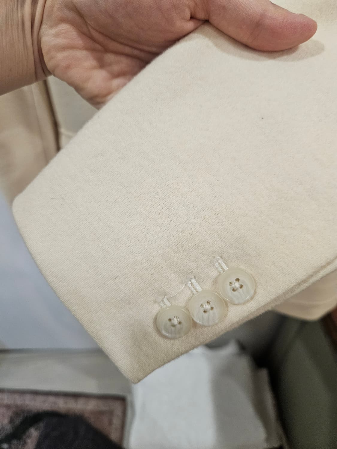 폴로랄프로렌 아이보리 코트블레이져 자켓2사이즈 상품이미지4