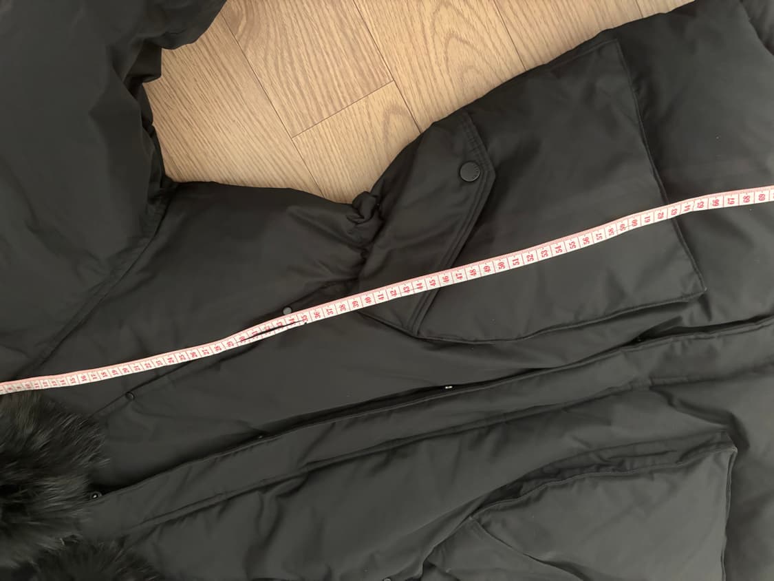 새상품급 에고이스트 빅사가퍼 중기장 구스다운 야상형패딩 55 상품이미지9